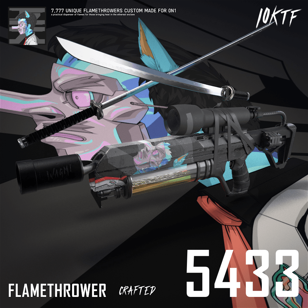0N1 Flamethrower #5433