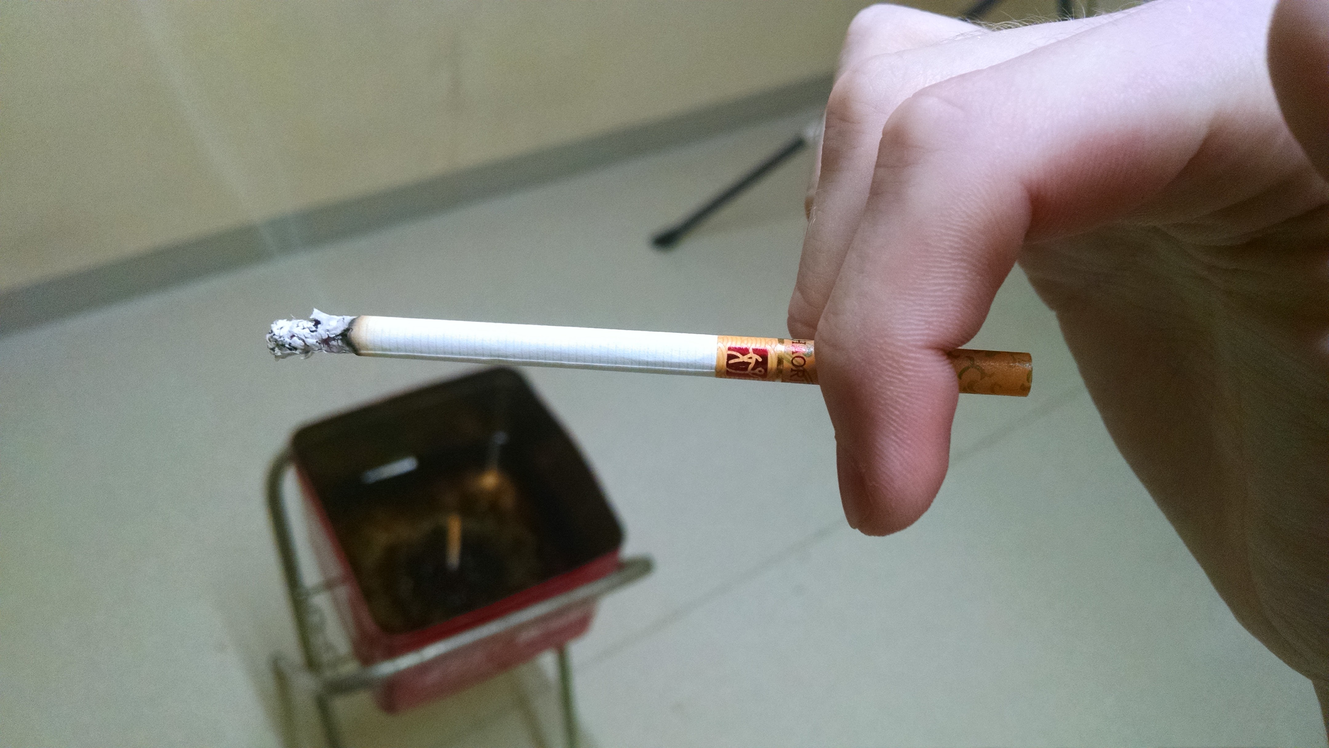 A Very Thin Chinese Cigarette
