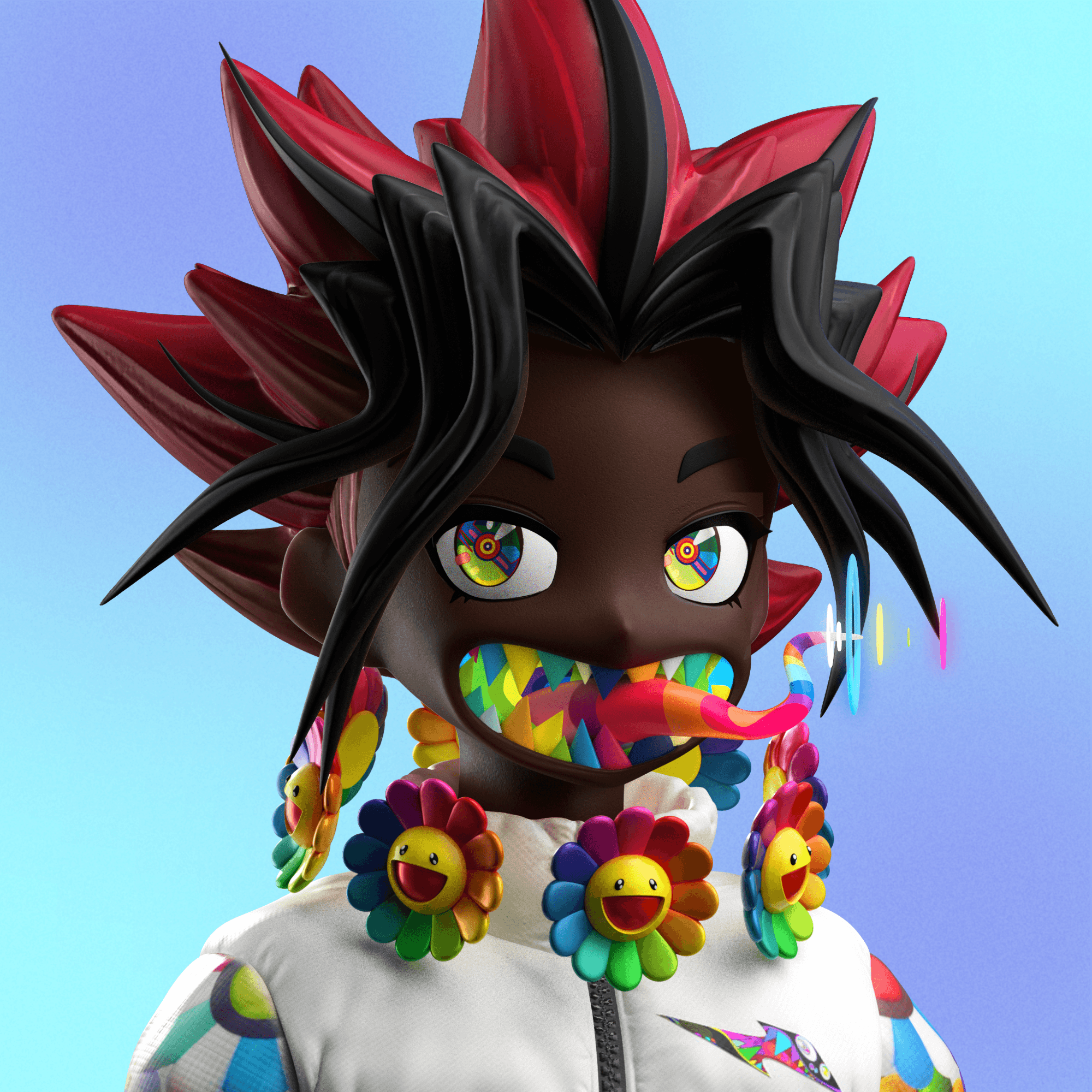 CloneX #17495 - CLONE X - X TAKASHI MURAKAMI | OpenSea CloneX #17495 - CLONE X - X TAKASHI MURAKAMI | OpenSea