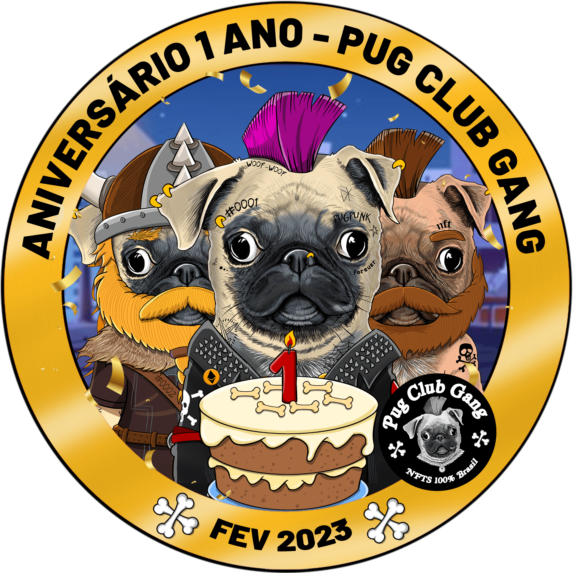 POAP - Pug Club Gang #0003