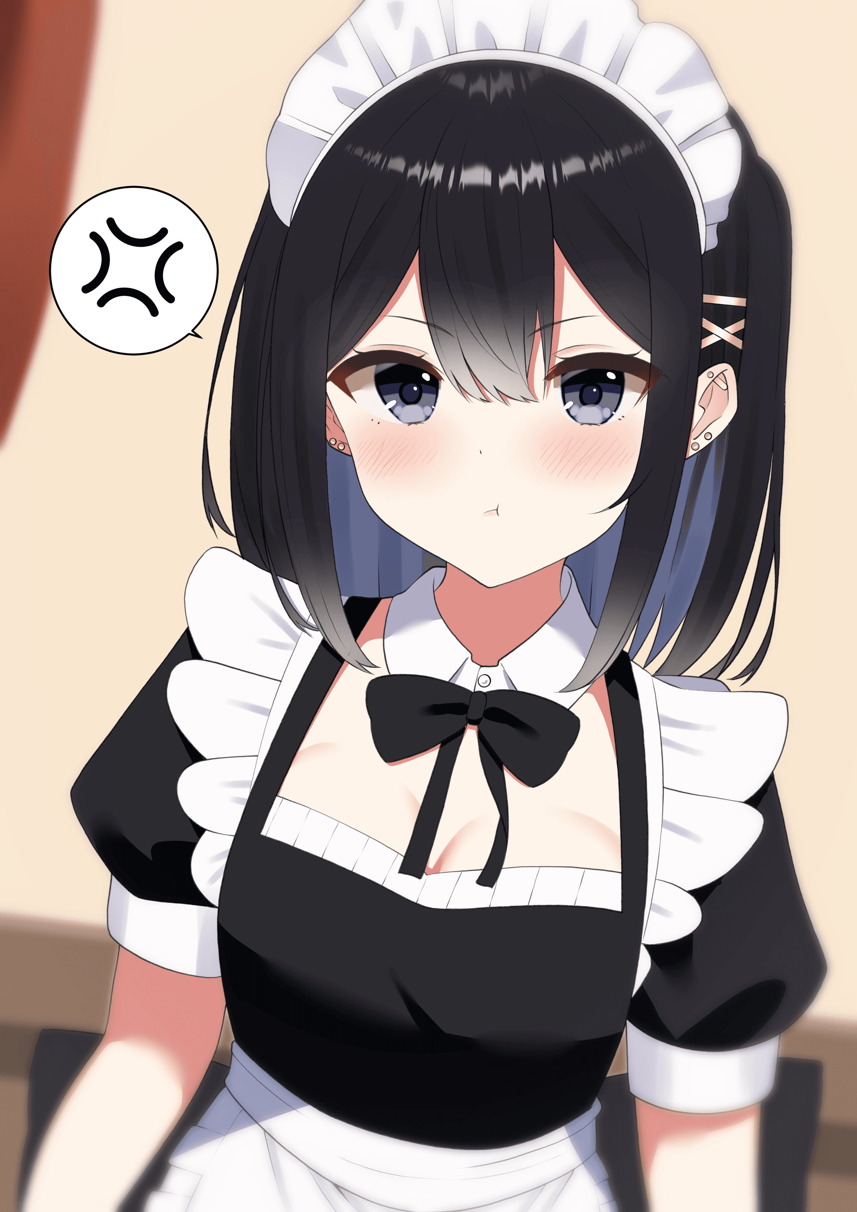 Angry maid