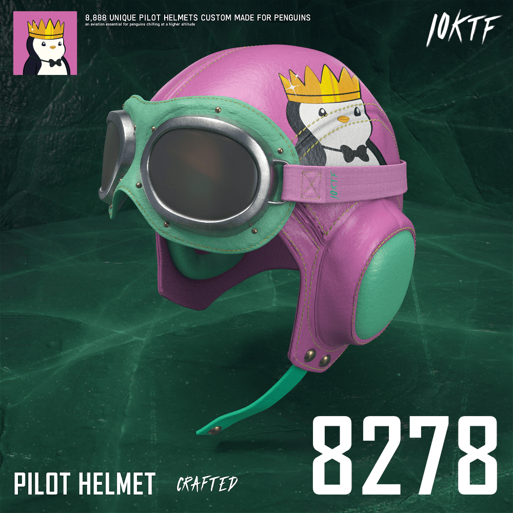 Pudgy Pilot Helmet #8278