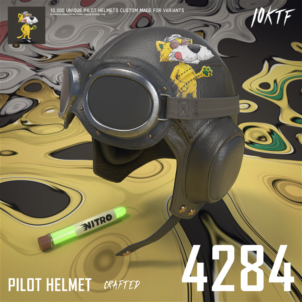 Puma Pilot Helmet #4284