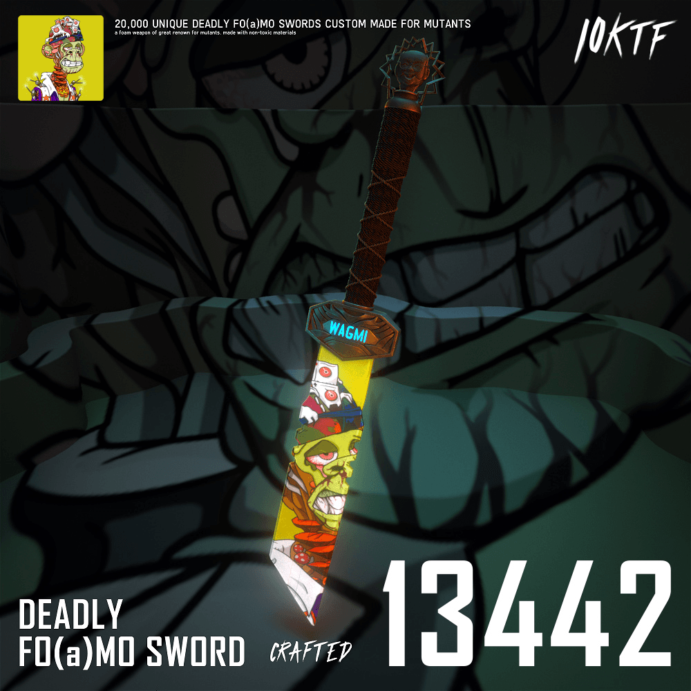 Mutant Deadly FO(a)MO Sword #13442