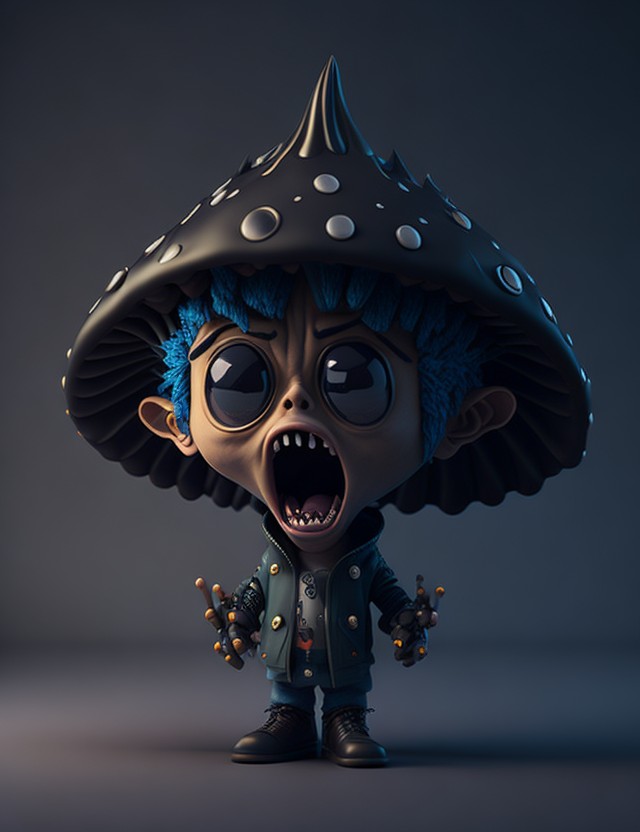 Psychedelic Psycho #51 - Magic Mushroom Crew #1