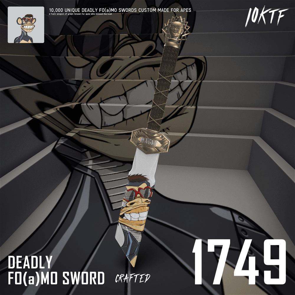 Ape Deadly FO(a)MO Sword #1749
