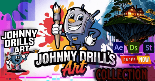 Johnny Drills Art