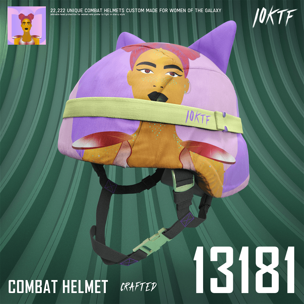 Galaxy Combat Helmet #13181