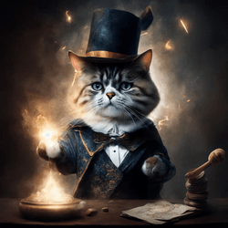 The magician cat collection image