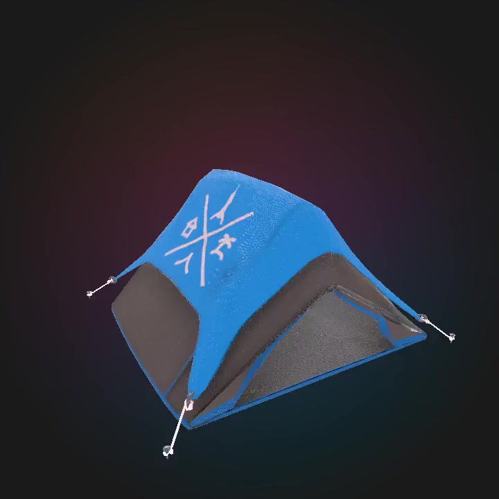 Blue Bushleague Tent