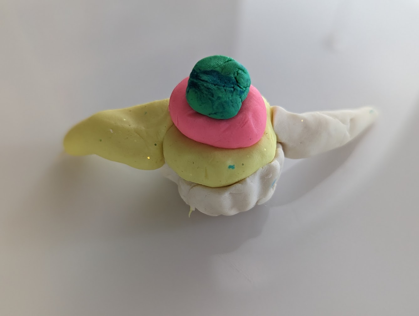 Play-doh cupcake for Mom