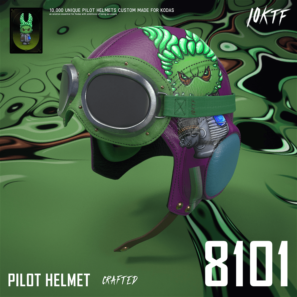 Koda Pilot Helmet #8101