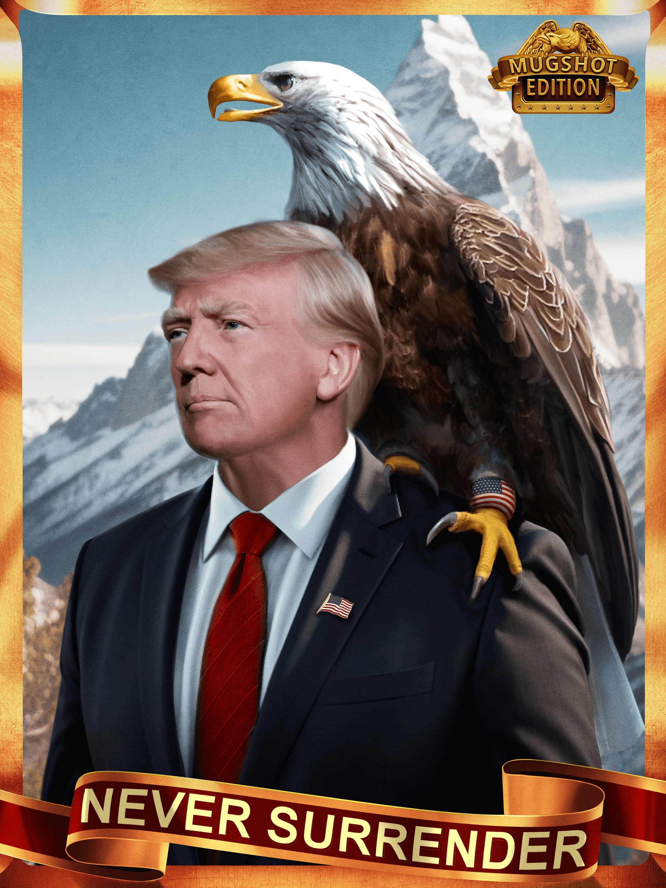 Trump Digital Trading Cards MugShot Edition #26541