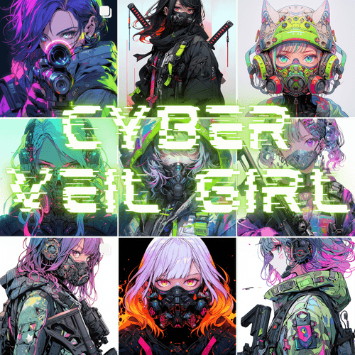 Cyber Veil Girl