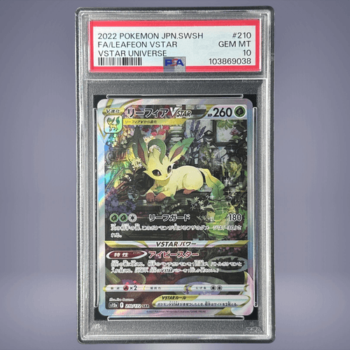 ファッション好きが選ぶ人気ブランドランキング リーフィアVSTAR Pokémon 2022 #210 メルカリNFT - 10 PSA ポケモンカードゲーム