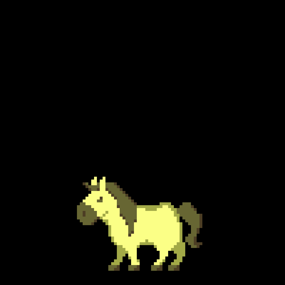 Yella Pygmy Pony of Wyldkulur Mountain