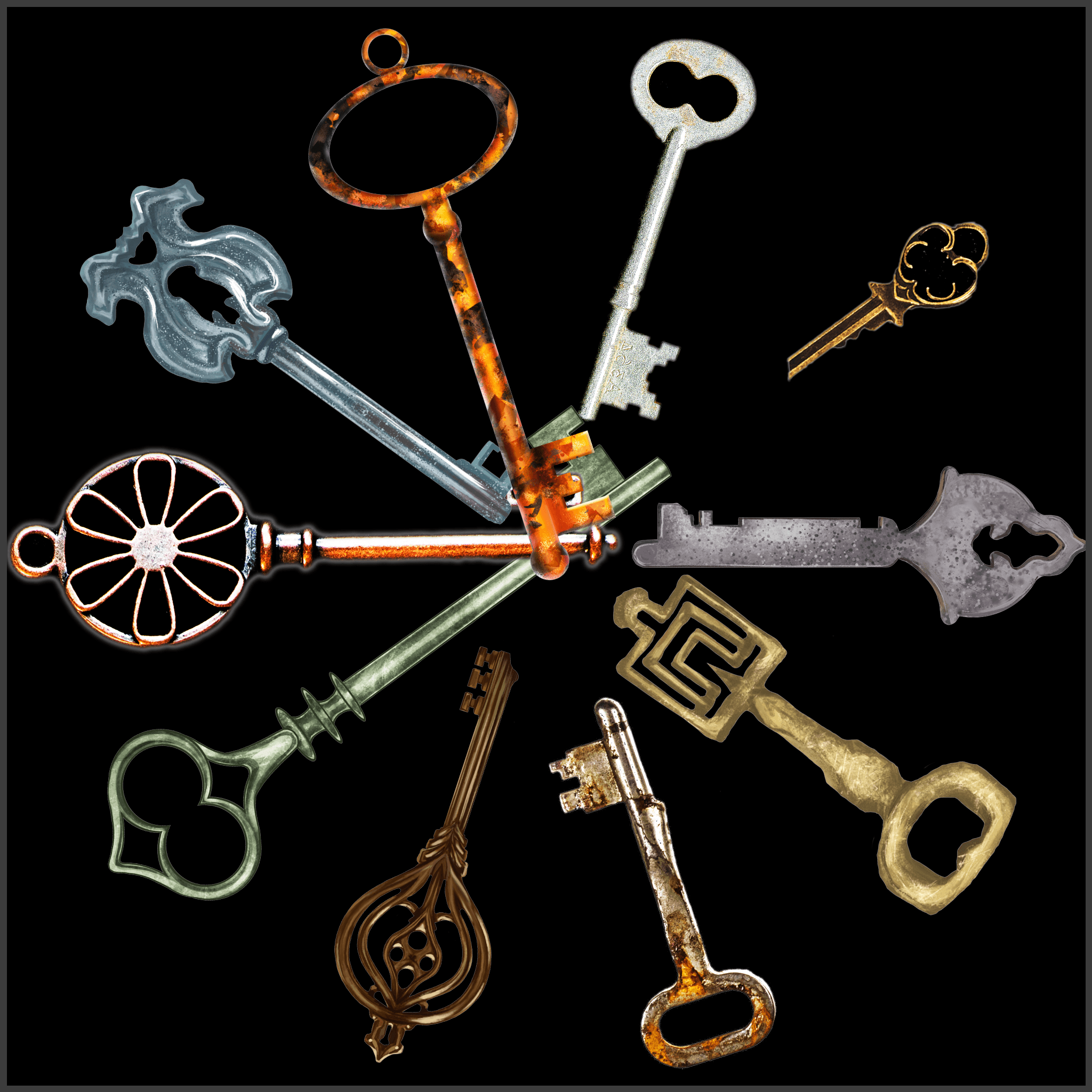 200 Keys: Keychain #6319