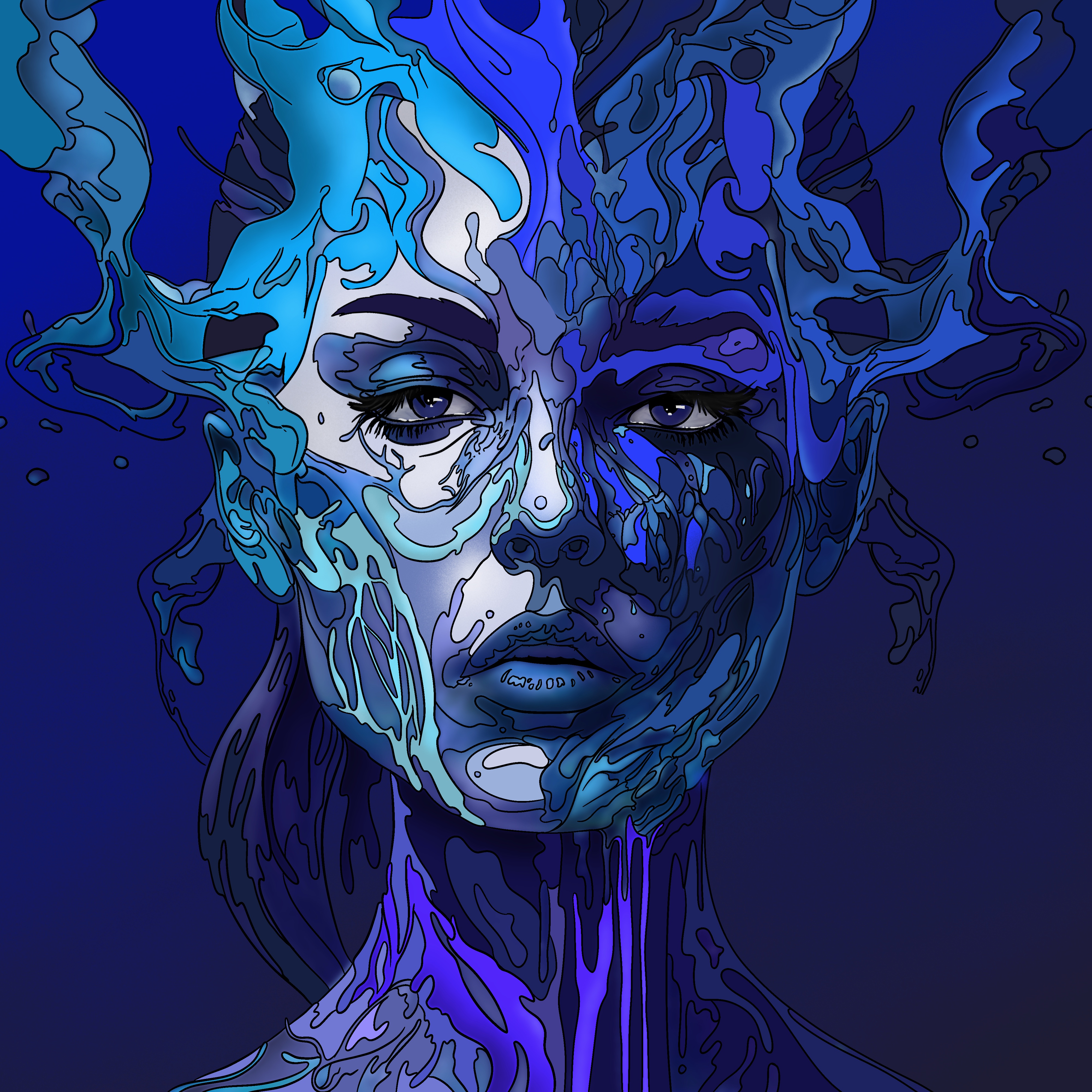 Deep Blue by Dario De Siena