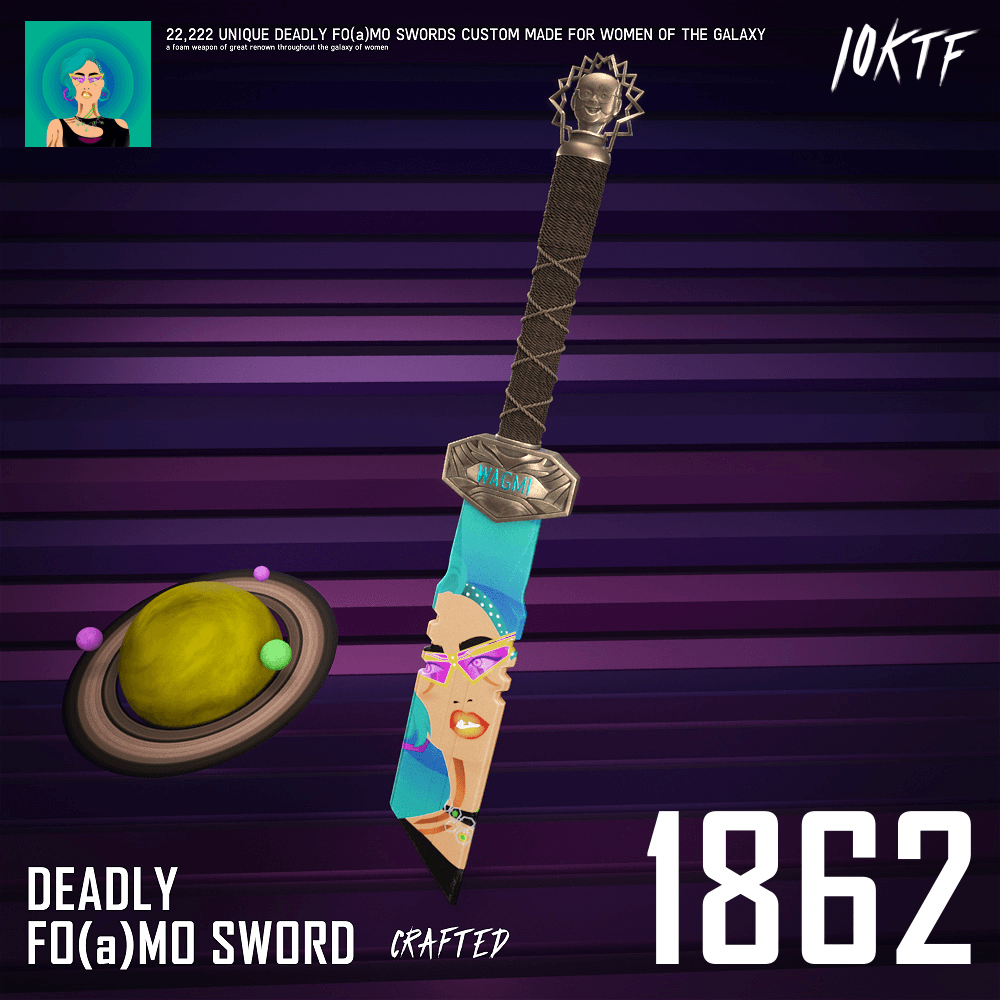 Galaxy Deadly FO(a)MO Sword #1862
