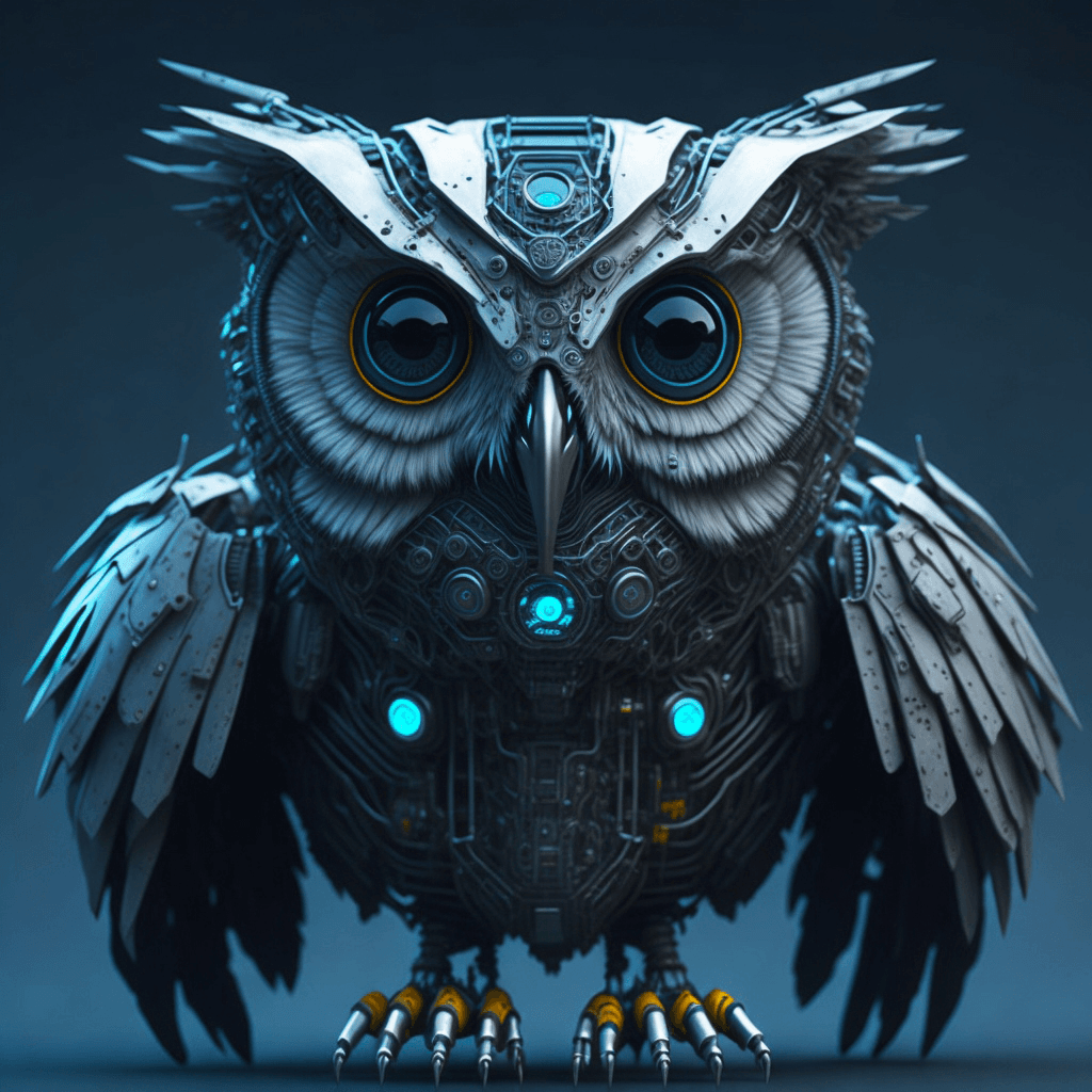 Cyber Polar Owl