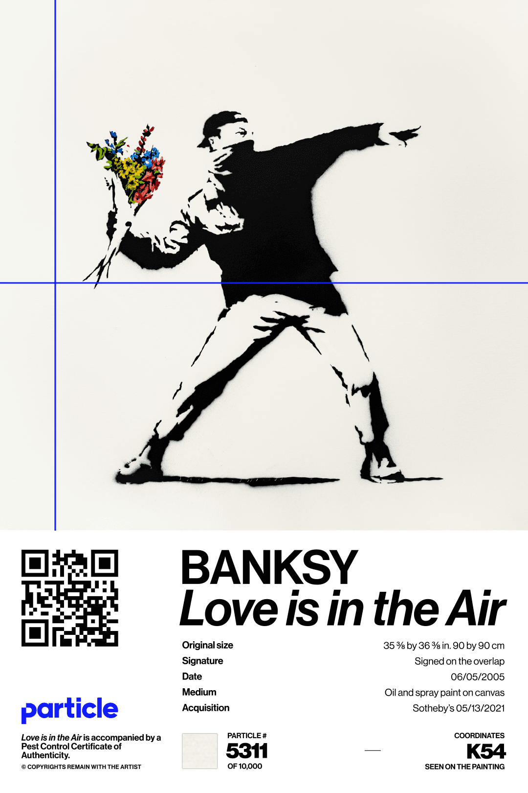 Banksy | Love Is In The Air #5311