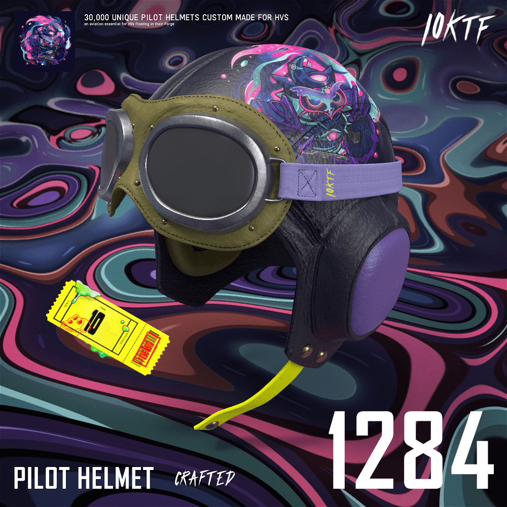 HV-MTL Pilot Helmet #1284