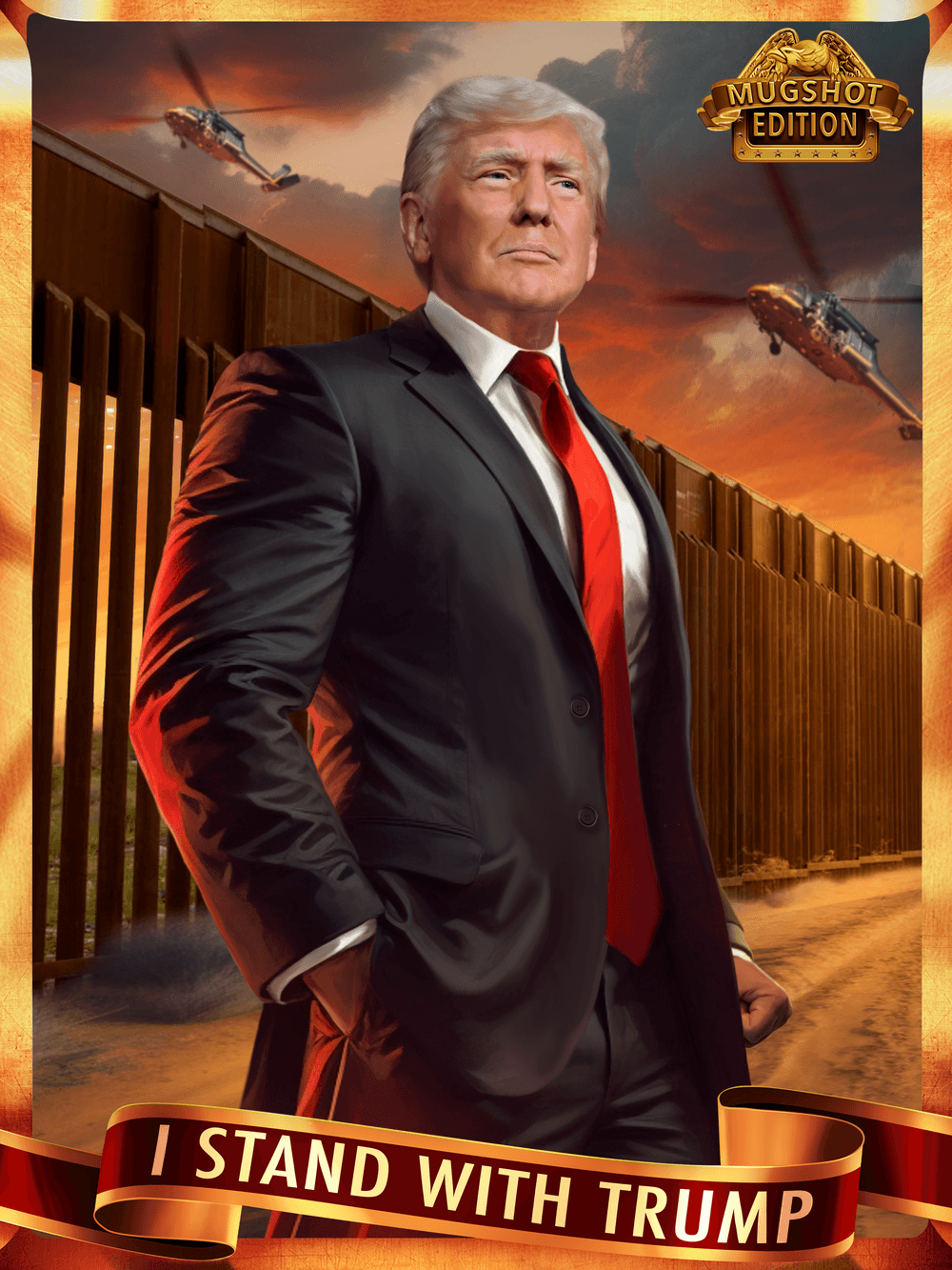 Trump Digital Trading Cards MugShot Edition #33744 - Trump Digital ...