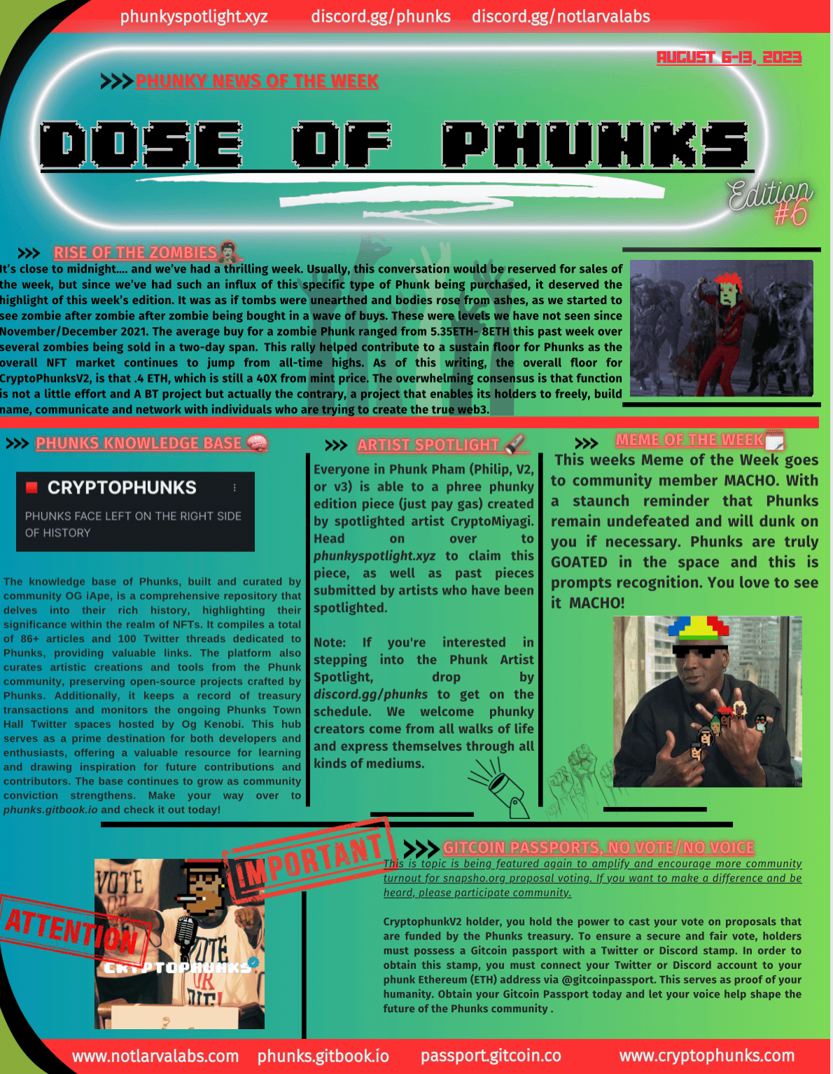 Dose of Phunks Edition 6