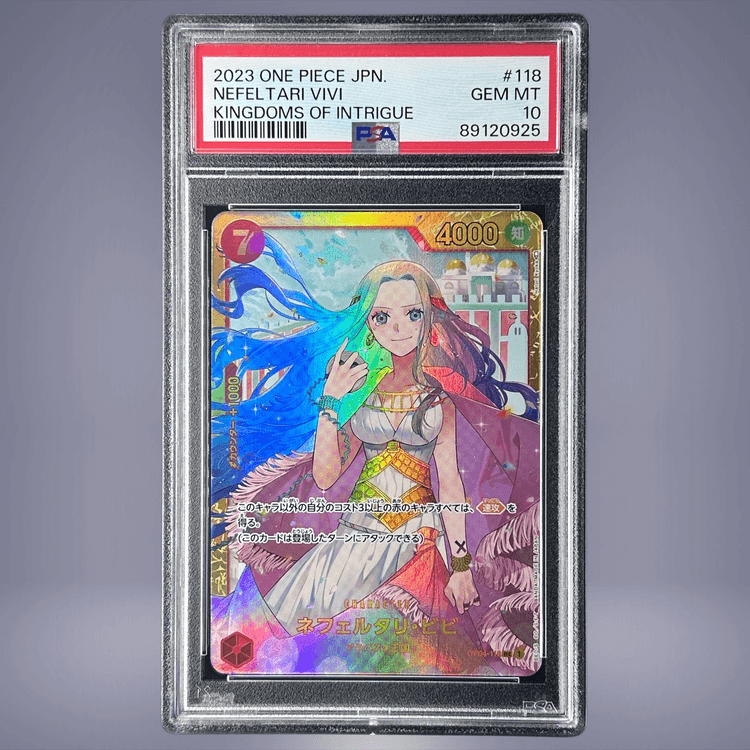 2023 ONE PIECE ネフェルタリ・ビビ #118 PSA 10