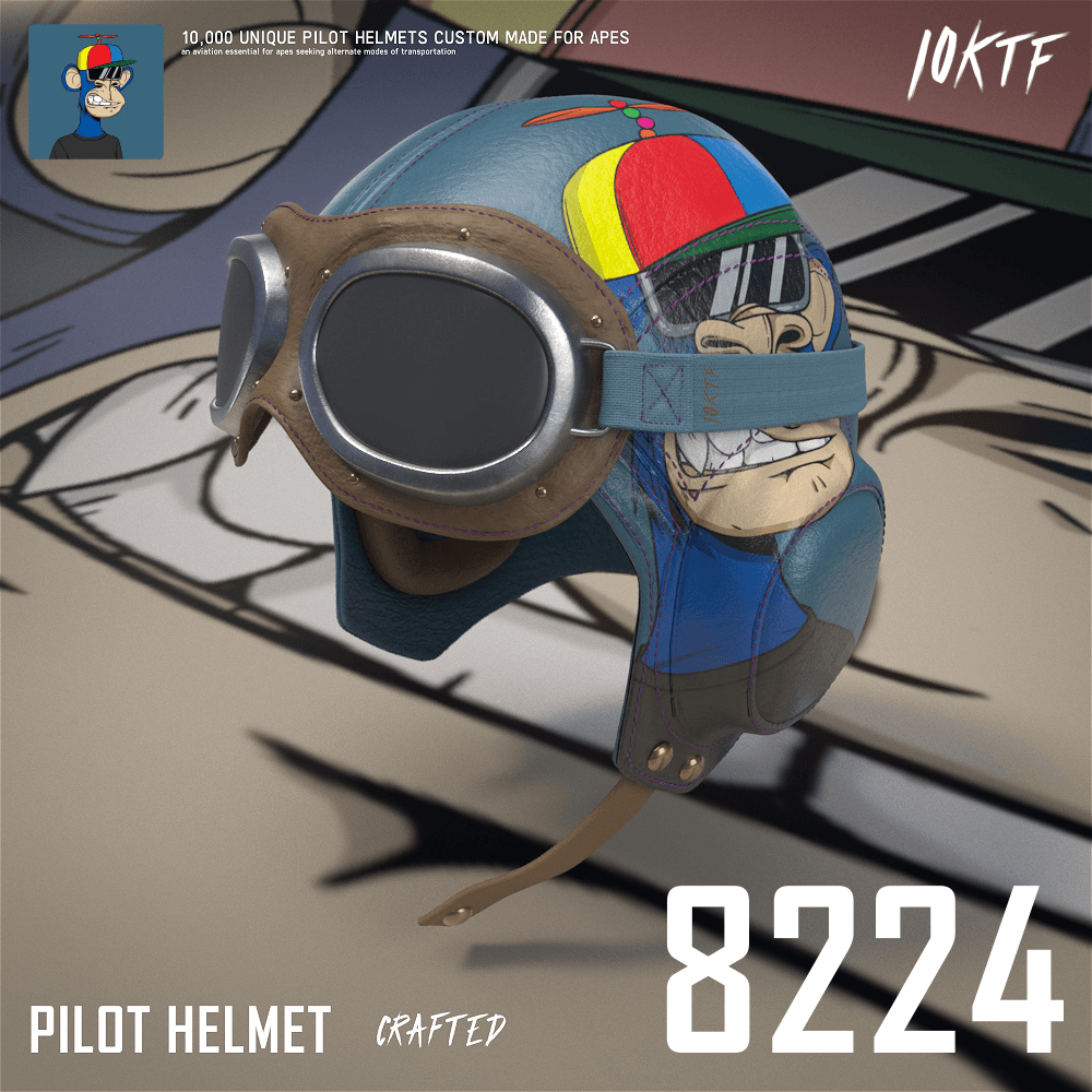 Ape Pilot Helmet #8224