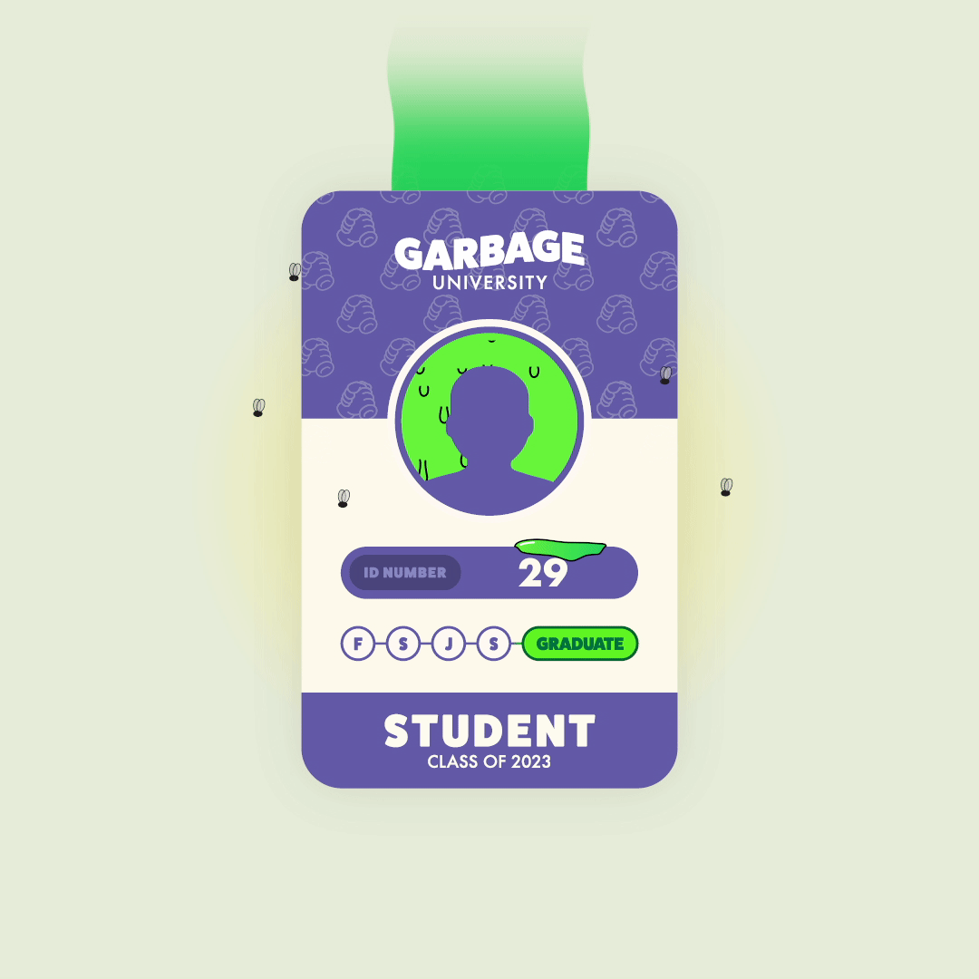 Garbage University Student ID: 29