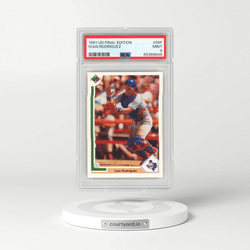 1991 Upper Deck Final Edition #55F Ivan Rodriguez (PSA 9 MINT)