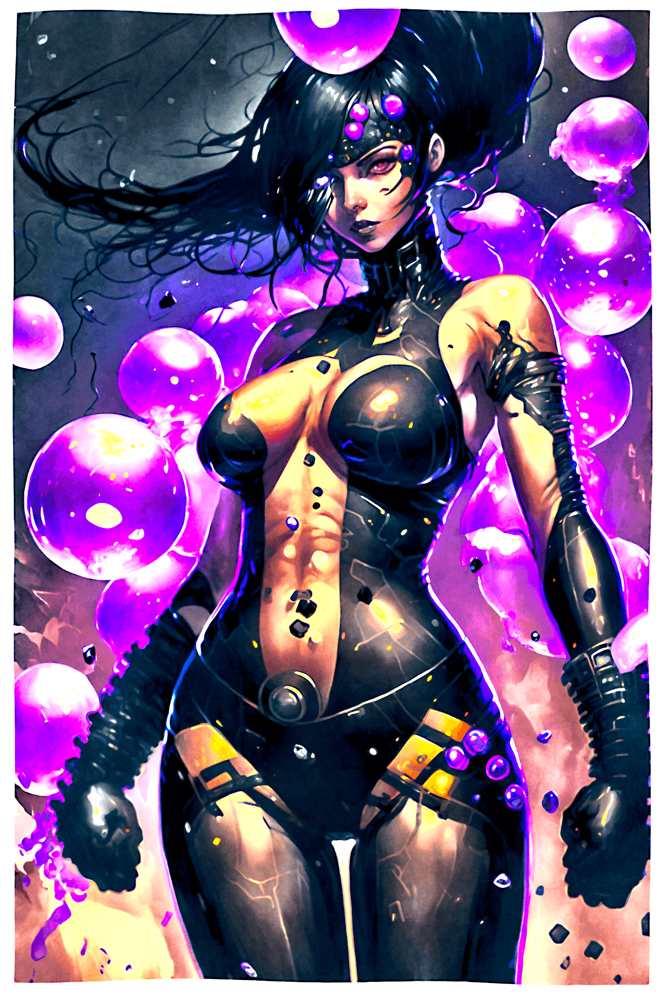 Cyberpunk Girl #150: NAtiA6 (AI)