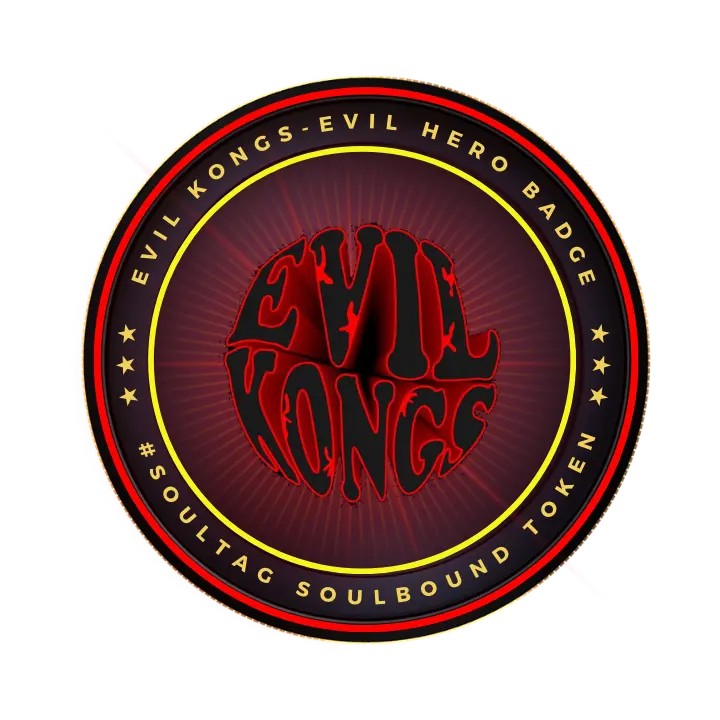 Evil Kongs - Evil Hero Badge