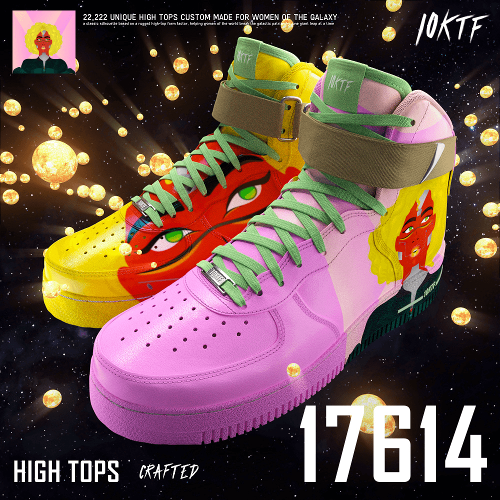 Galaxy High Tops #17614