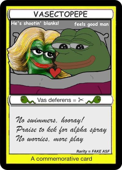 VASECTOPEPE | Series 1 Card 29