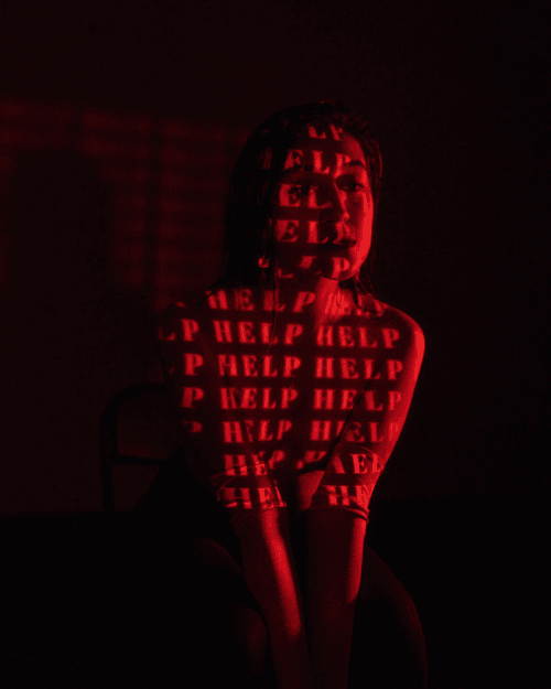 A silent cry for help