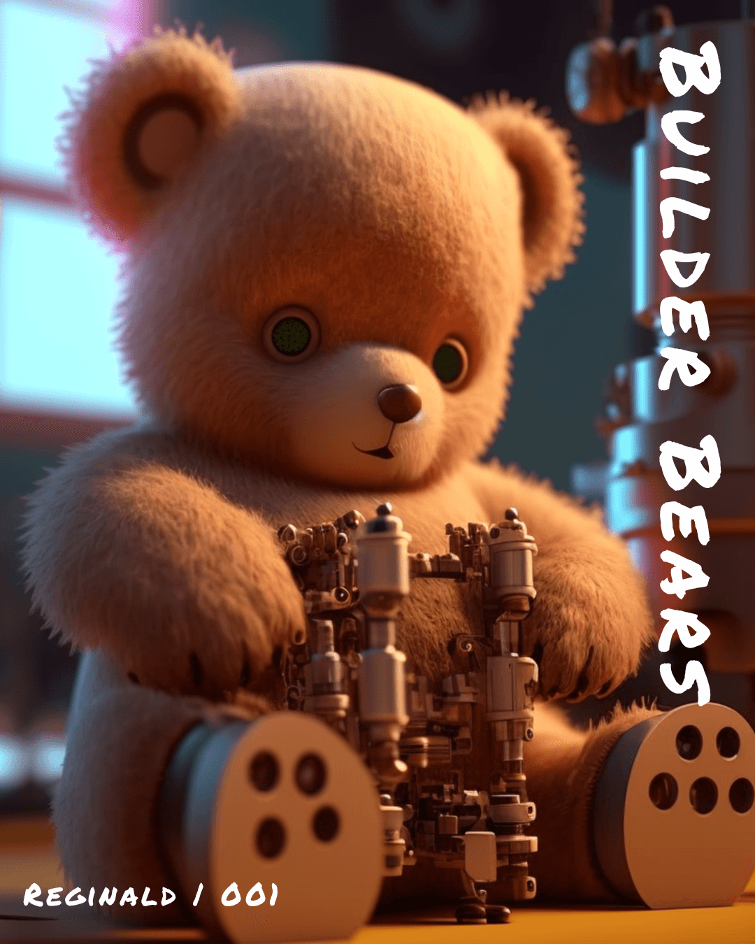 Builder Bear | Reginald #1/100