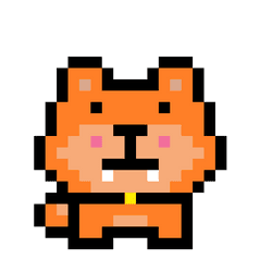 Pixelated Shiba Inu Pet collection image