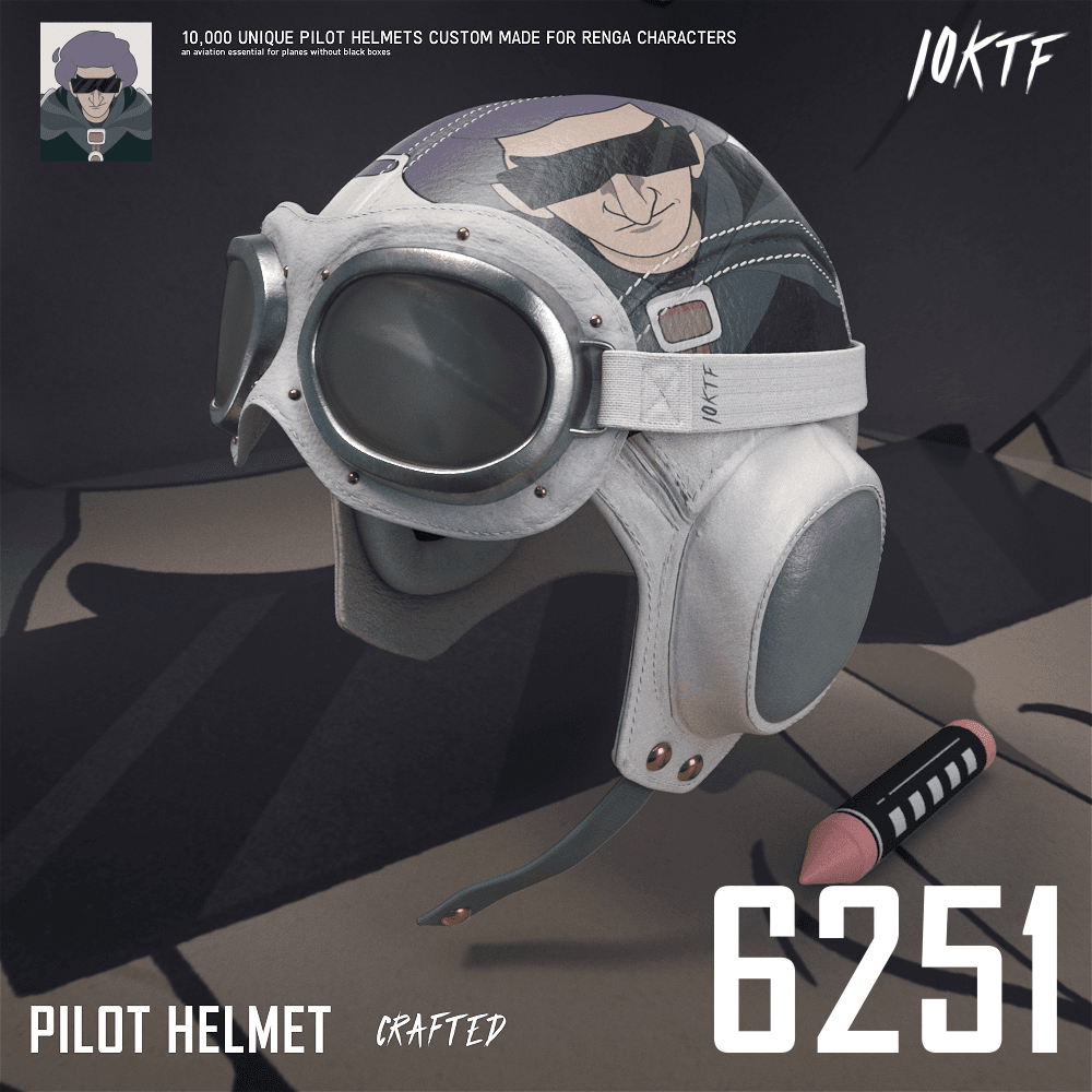 RENGA Pilot Helmet #6251