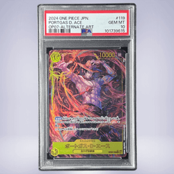 2024 ONE PIECE ポートガス・D・エース #119 PSA 10