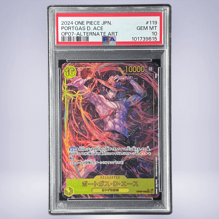 2024 ONE PIECE ポートガス・D・エース #119 PSA 10