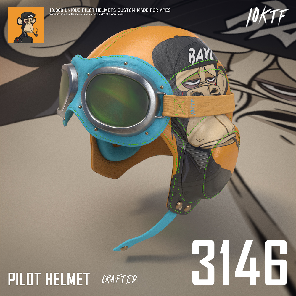 Ape Pilot Helmet #3146