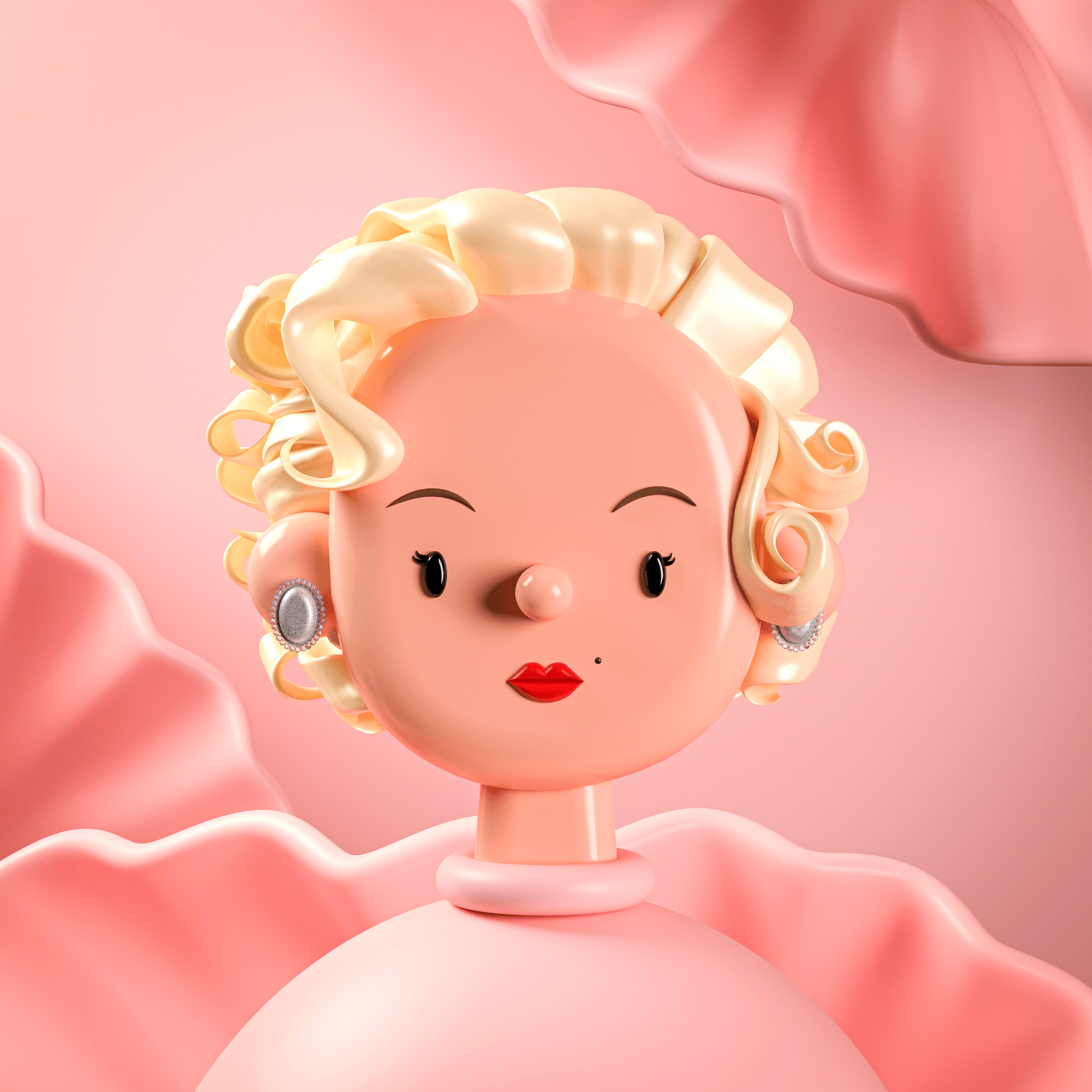 Marilyn Monroe Toy Face