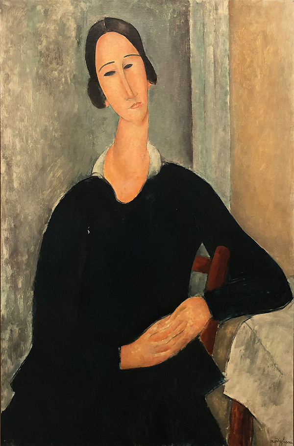 La Robe Bleue - Amedeo Modigliani