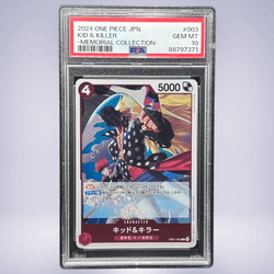 2024 ONE PIECE キッド＆キラー #003 PSA 10