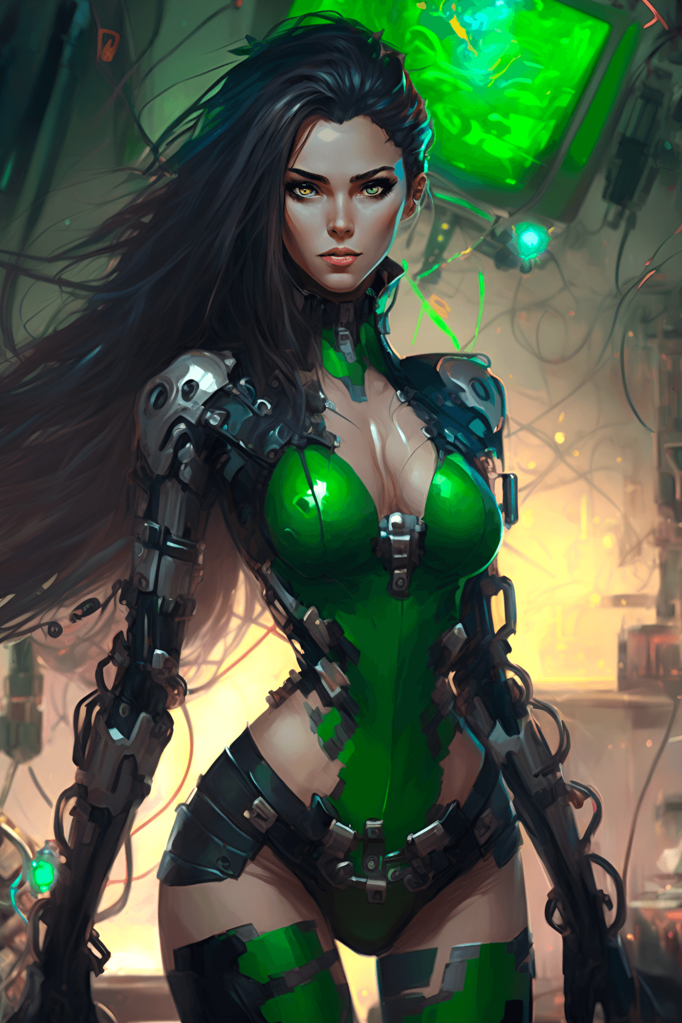 Cyberpunk Girl #193: Lydia (AI)