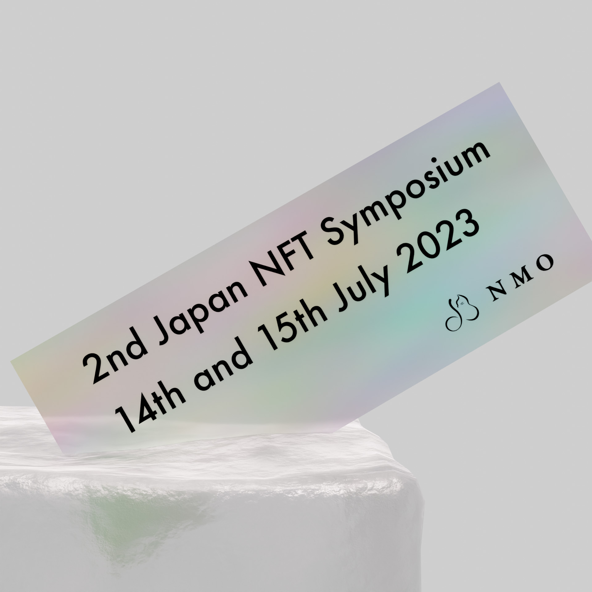 2nd Japan NFT Symposium on 2023/07/14-15