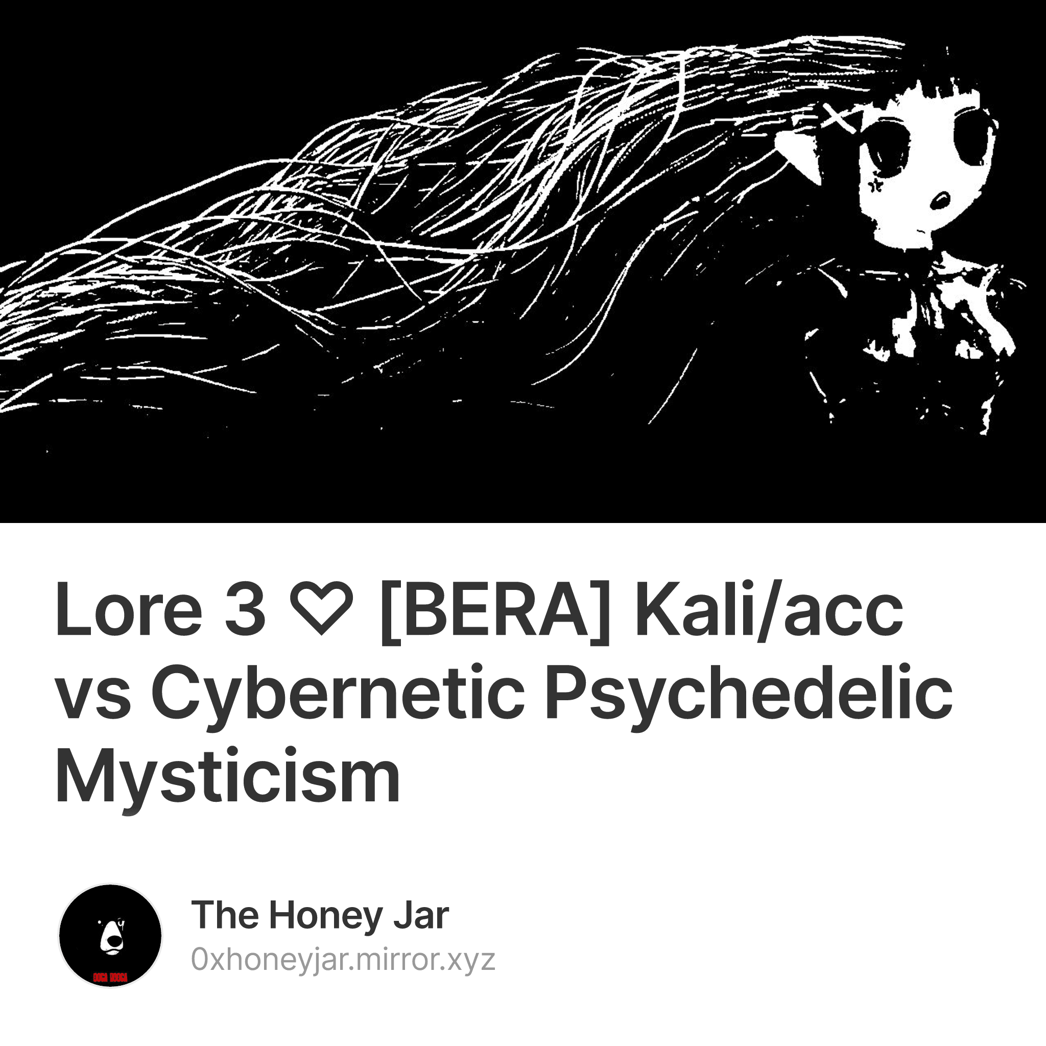 Lore 3 ♡ [BERA] Kali/acc vs Cybernetic Psychedelic Mysticism 163/1175