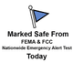 Marked Safe From FEMA & FCC Nationwide Emergency Alert Test